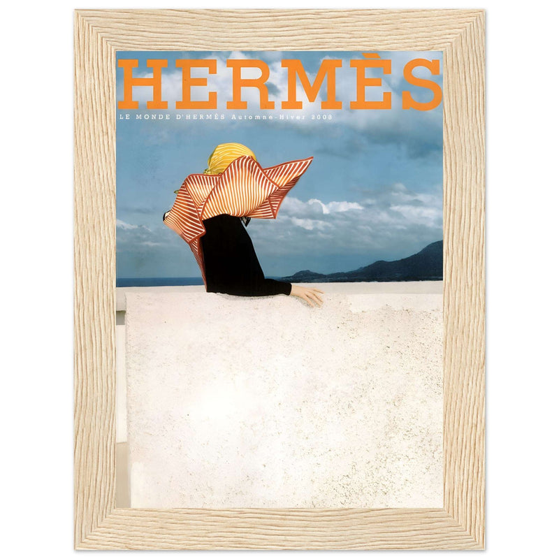 Hermes Le Monde Vintage Poster