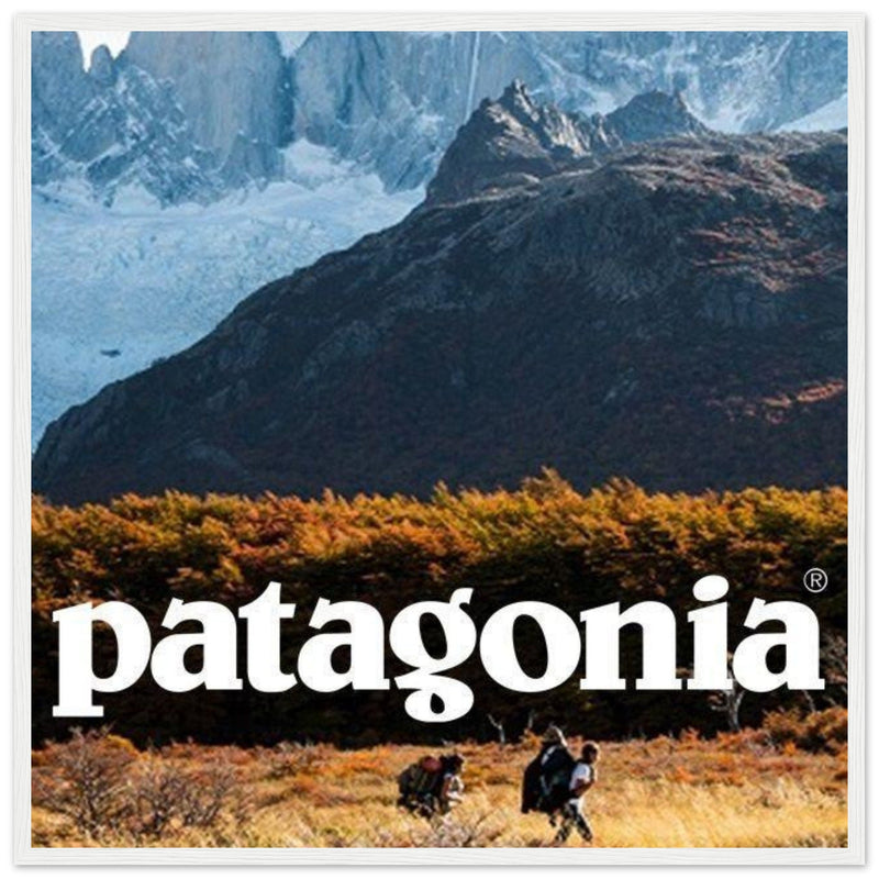 Patagonia Hikers Vintage Poster Ad