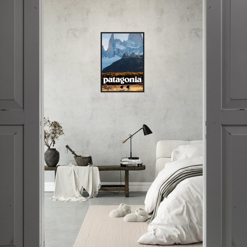 Patagonia Hikers Vintage Poster Ad