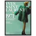 YSL 1971 Vintage Poster