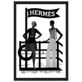 Hermes Flag Vintage Poster Ad
