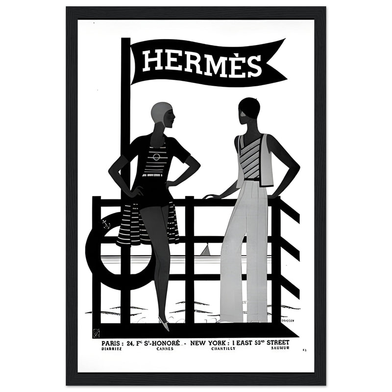 Hermes Flag Vintage Poster Ad