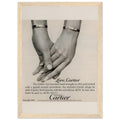 Cartier Love Bangles Vintage Poster