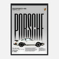 Porsche 930 Turbo 1975 Vintage Poster Ad
