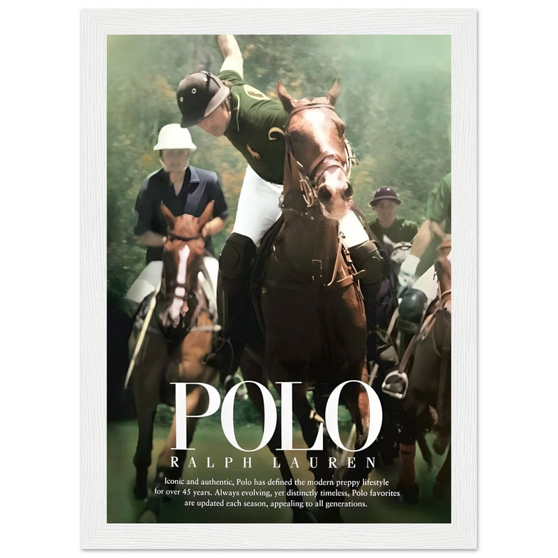 Polo Ralph Lauren Iconic Vintage Poster