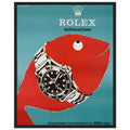 Rolex Submariner Vintage Poster Ad