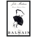 Balmain Jolie Madame Vintage Poster Ad