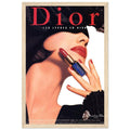 Christian Dior Woman Vintage Poster Ad