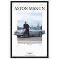Aston Martin Vintage Poster Ad - 1964 James Bond Goldfinger