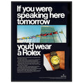 Rolex Day-Date UN Vintage Poster Ad