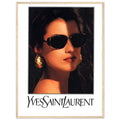 Yves Saint Laurent Vintage Poster