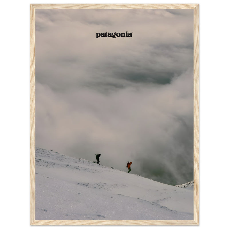 Patagonia Mountain Toppers Vintage Poster Ad