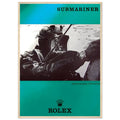 Rolex Submariner Diver Vintage Poster Ad