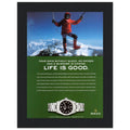 Rolex Life is Good Vintage Poster Ad