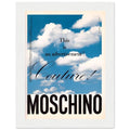 Moschino Vintage Poster Ad