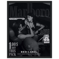 Marlboro Red Label Vintage Ad Poster