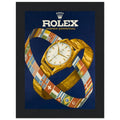 Rolex Advertising Golden Age Oyster Perpetual Vintage Poster