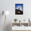 Rolex Skiing Vintage Poster Ad