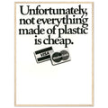 Visa Mastercard Vintage Poster