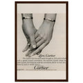 Cartier Love Bangles Vintage Poster