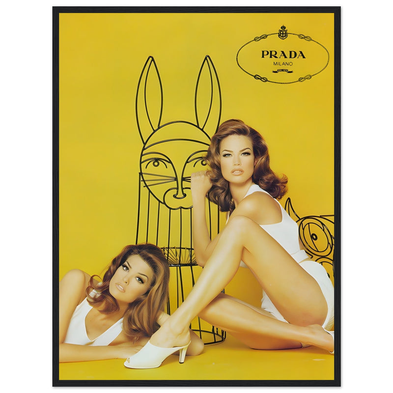Prada Vintage Poster Ad