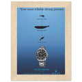 Rolex Deepsea Vintage Poster Ad