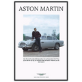 Aston Martin Vintage Poster Ad - 1964 James Bond Goldfinger