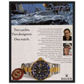 Rolex Yacht Submariner Vintage Poster Ad