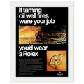 Rolex Day-Date Vintage Poster Ad