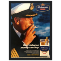 Rothmans King Size Best Tobacco Money Can Buy Vintage Poster Ad