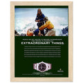 Rolex Oyster Perpetual Explorer Vintage Poster Ad
