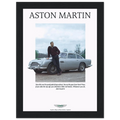 Aston Martin Vintage Poster Ad - 1964 James Bond Goldfinger