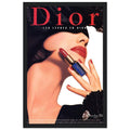 Christian Dior Woman Vintage Poster Ad