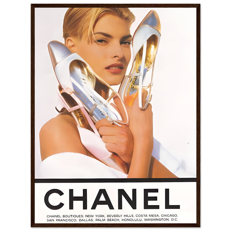 Chanel Vintage Poster Ad