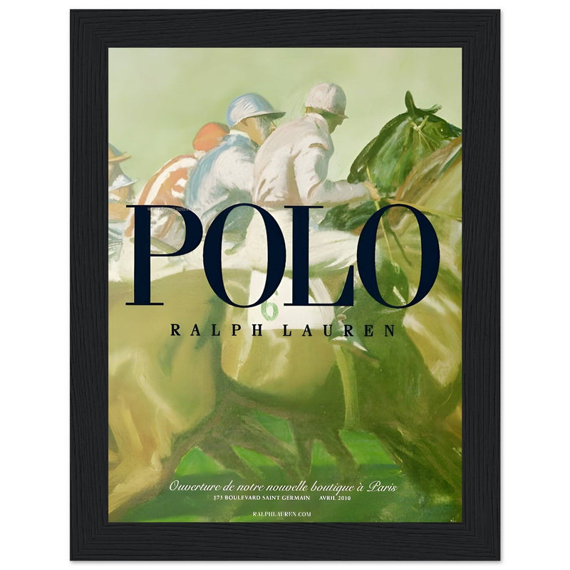 Polo Ralph Lauren Paris Vintage Poster Ad