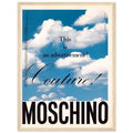 Moschino Vintage Poster Ad