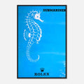 Rolex Submariner Vintage Ad Poster