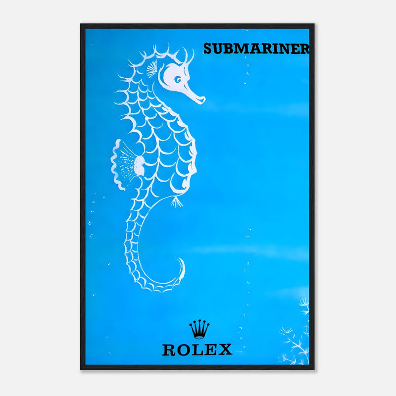 Rolex Submariner Vintage Ad Poster