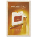 Cartier Luxury Mild Cigarettes Vintage Poster Ad