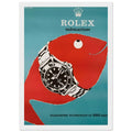 Rolex Submariner Vintage Poster Ad