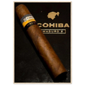 Cohiba Maduro 5 Vintage Cigar Poster