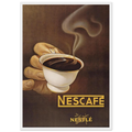 Nestle Nescafe Vintage Poster