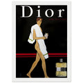 Dior Eau Sauvage Man Vintage Poster Ad