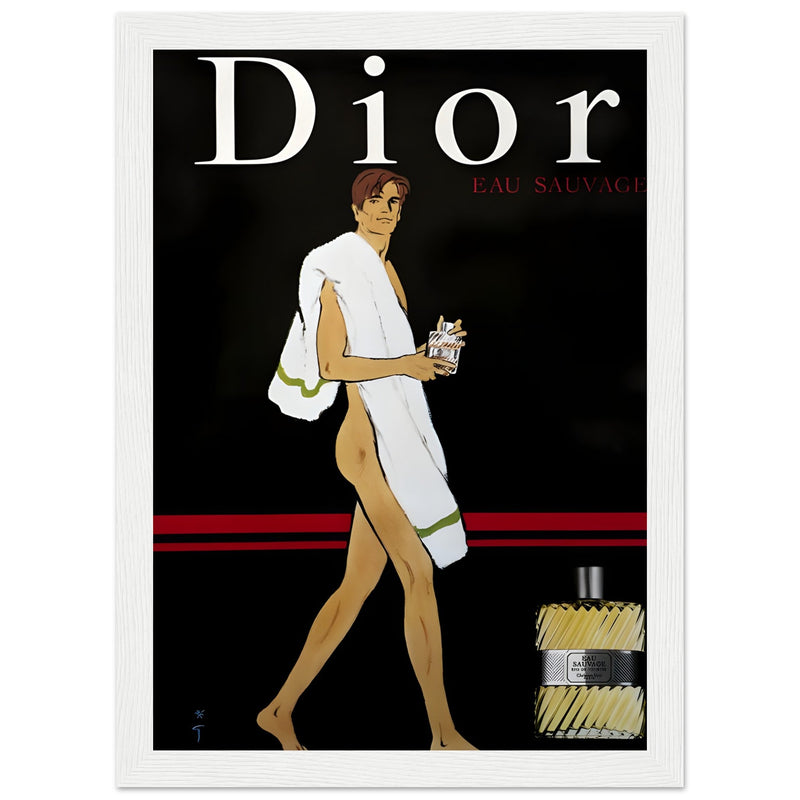 Dior Eau Sauvage Man Vintage Poster Ad
