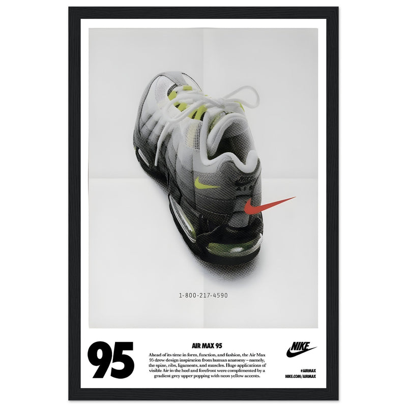 Nike Air Max 95 Vintage Poster Ad