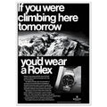 Rolex Explorer Everest Vintage Poster Ad