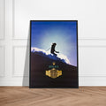 Rolex Skiing Vintage Poster Ad