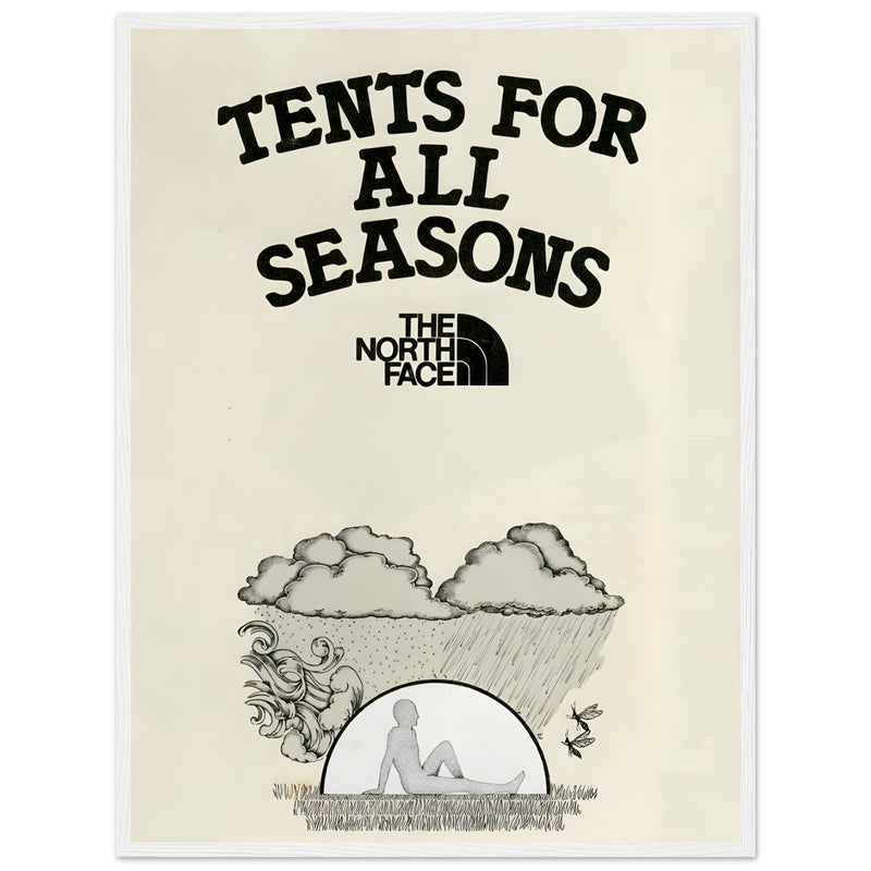 The North Face All Season Vintage Poster