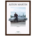 Aston Martin Vintage Poster Ad - 1964 James Bond Goldfinger