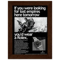 Rolex Submariner Vintage Poster Ad